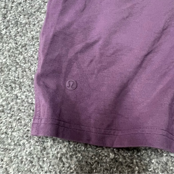 Lululemon Shorts Womens 4 Purple Every Moment 3.5" Inseam Casual Modal Terry - Picture 6 of 6